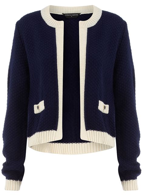 chanel type cardigans.